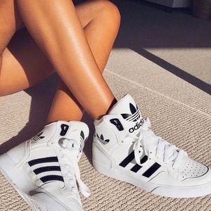 Adidas Womens Extraball Classic Vintage High Tops